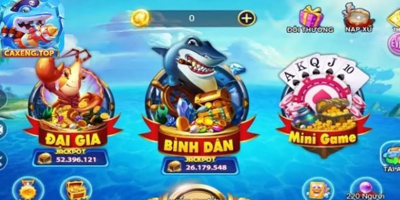 Bắn cá xèng - Thỏa sức săn cá, rinh quà cực “khủng”