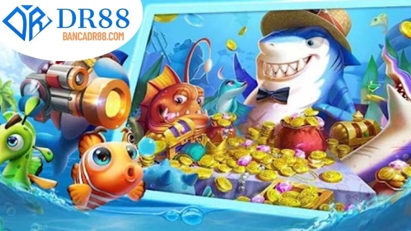 bắn cá rồng xanh DR88