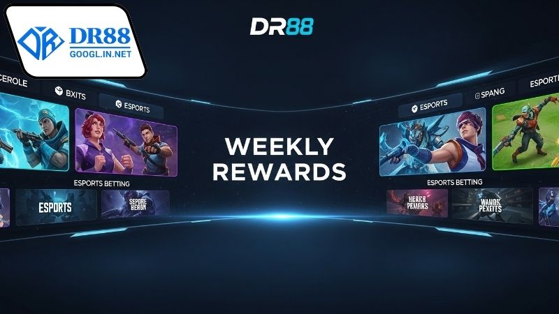 Chính sách cá cược esports nhận thưởng mỗi tuần DR88