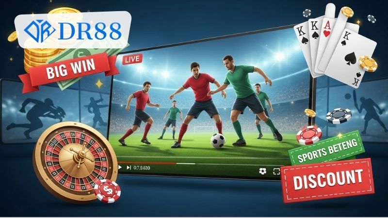 Các chương trình ưu đãi đặc biệt cho cược thể thao DR88